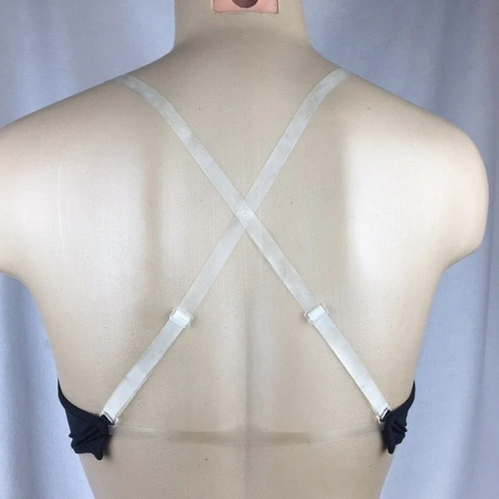 Le Mystere Black Nu Claire Convertible Bra New 34C